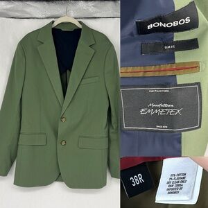 Bonobos Olive Sport Coat